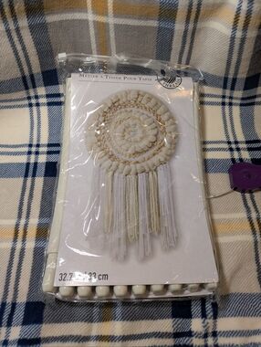Loops & Threads Rug Loom Kit - Circular Weaving Wall Hanging Mandala DIY